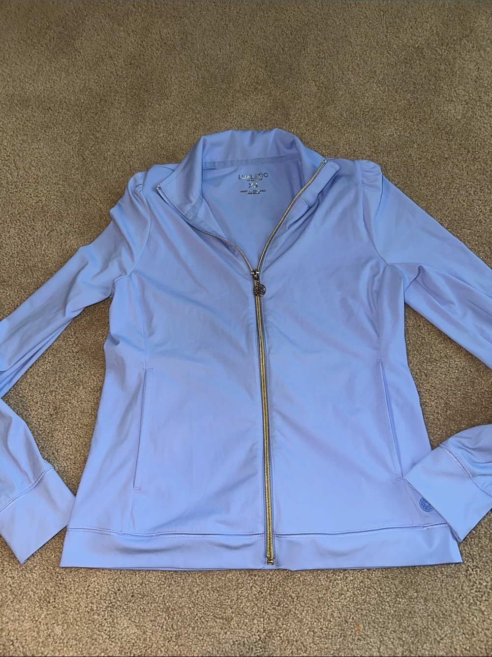 Lilly Pulitzer luxletics zip up jacket